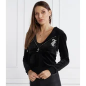 Bluzy damskie - Juicy Couture Bluza CAVIAR BEAD WESTERN DIAMANTE ROBERTSON HOODIE | Regular Fit - miniaturka - grafika 1