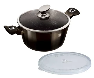 Berlinger Haus Lumarko Garnek granitowy 24cm berlingerhaus bh-6605 shiny black BH-6605 Kinghoff - Garnki - miniaturka - grafika 10