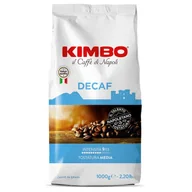 Kawa - Kawa ziarnista 1kg Kimbo Decaf 1000 g BEZKOFEINOWA - miniaturka - grafika 1