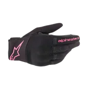 Rękawice motocyklowe - Rękawice Motocyklowe Alpinestars Stella Copper Damskie Czarny/RóżowyXS - miniaturka - grafika 1