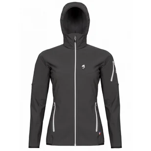 Damska kurtka softshellowa High Point Atom 2.0 Lady Hoody Jacket Rozmiar: XS / Kolor: czarny - Kurtki i kamizelki sportowe damskie - miniaturka - grafika 1