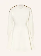 Sukienki - Alexander Mcqueen Sukienka Z Dzianiny beige - miniaturka - grafika 1
