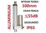 Napędy i siłowniki do bram - SIŁOWNIK ELEKTRYCZNY 24V SILNIK LINIOWY 100mm 600N - miniaturka - grafika 1