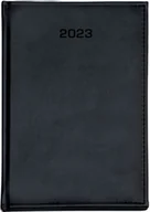 Kalendarze - Dazar, Kalendarz dzienny 2023, A4, Manager Vivella, czarny - miniaturka - grafika 1