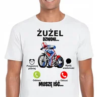 Koszulki męskie - Koszulka Żużel Dzwoni Dla Kibica Speedway L 3294 - miniaturka - grafika 1