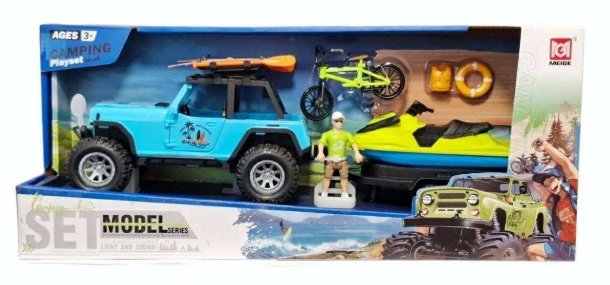 Swede Jeep ze skuterem EDUKAMP 5902462213187