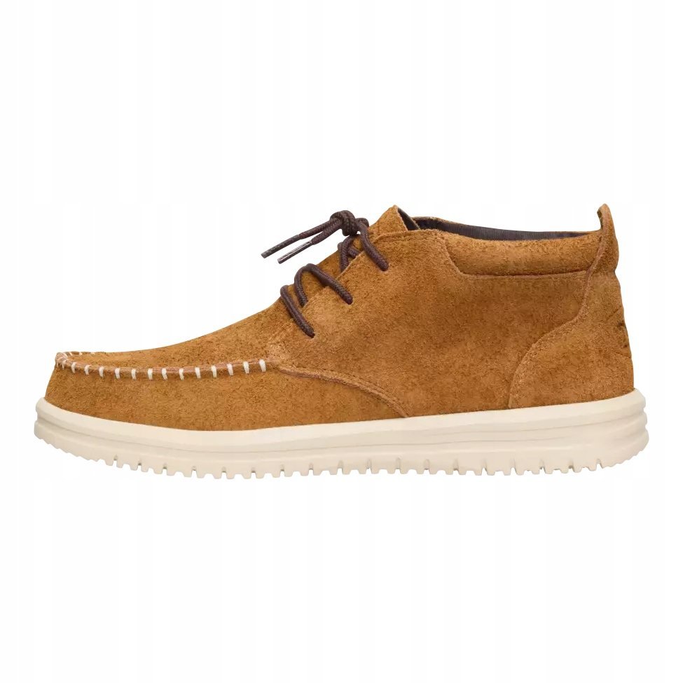 HeyDude Męskie Lekkie Buty Mokasyny Wsuwane Zamszowe Wally Next Mid 40