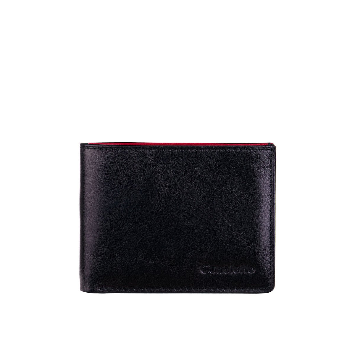 Czarny portfel skórzany Canaletto z ochroną RFID – elegancja i funkcjonalność na co dzień PD1167s163165 RFID