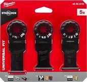 Brzeszczoty - Milwaukee ZESTAW BRZESZCZOTÓW DO MUTLINARZĘDZIA 5 SZT. - miniaturka - grafika 1