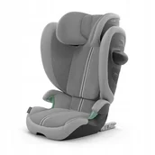 Foteliki samochodowe - Cybex Solution G2 i-Fix Fotelik Samochodowy 15-50 kg Stone Grey Plus ISOFIX - miniaturka - grafika 1