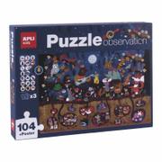 Puzzle - Apli Puzzle obserwacyjne Kids Las 5+ - miniaturka - grafika 1