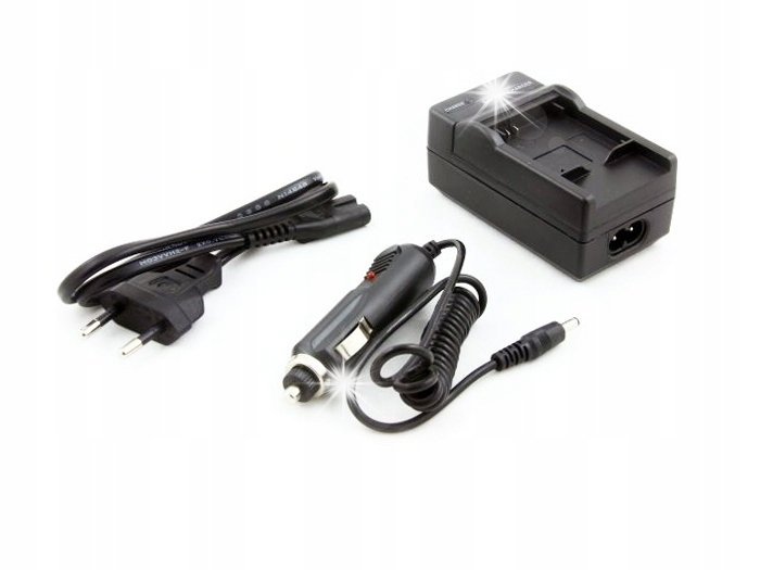 Ładowarka Sieciowa 230V Samochodowa na AHDBT-401 GoPro HERO 4 Black Silver