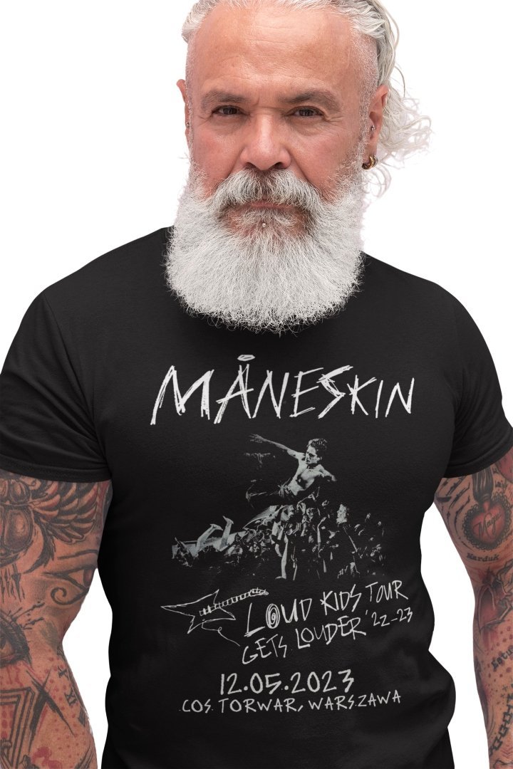 MANESKIN T-Shirt Koszulka KONCERT WORLD TOUR L