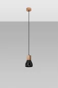Lampy sufitowe - Sollux Lighting lighting Lampa wisząca QUBIC czarna SL.0963 [16719611] - miniaturka - grafika 1