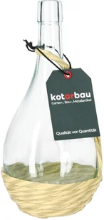 KOTARBAU® Szklana butelka Butelka na wino Szklana karafka 1 litr - Karafki - miniaturka - grafika 1