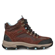 Botki damskie - Trapery Skechers Trego Base Camp 167008/CHOC Brązowy - miniaturka - grafika 1