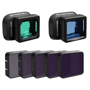 Zestaw 7 filtrów FREEWELL do DJI Mini 4 Pro - szerokokątny, anamorficzny, 5x ND - Akcesoria do drona - miniaturka - grafika 1
