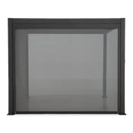 Kratki i pergole - Roleta opuszczana do pergoli Premium 3m Anthracite - Gutroof - miniaturka - grafika 1