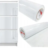 Okleiny - Okleina Meblowa Biała Połysk Na Meble Drzwi 200cm - miniaturka - grafika 1