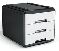 Przyborniki na biurko - Arda, organizer na dokumenty, 3 szuflady - miniaturka - grafika 1