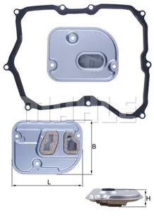 Filtr hydrauliczny, automatyczna skrzynia biegów Mahle HX 236D - Układ napędowy - akcesoria - miniaturka - grafika 1