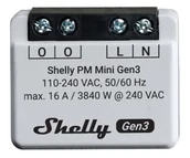 Systemy inteligentnych domów - Shelly Inteligentny sterownik PM Mini Gen3 - miniaturka - grafika 1