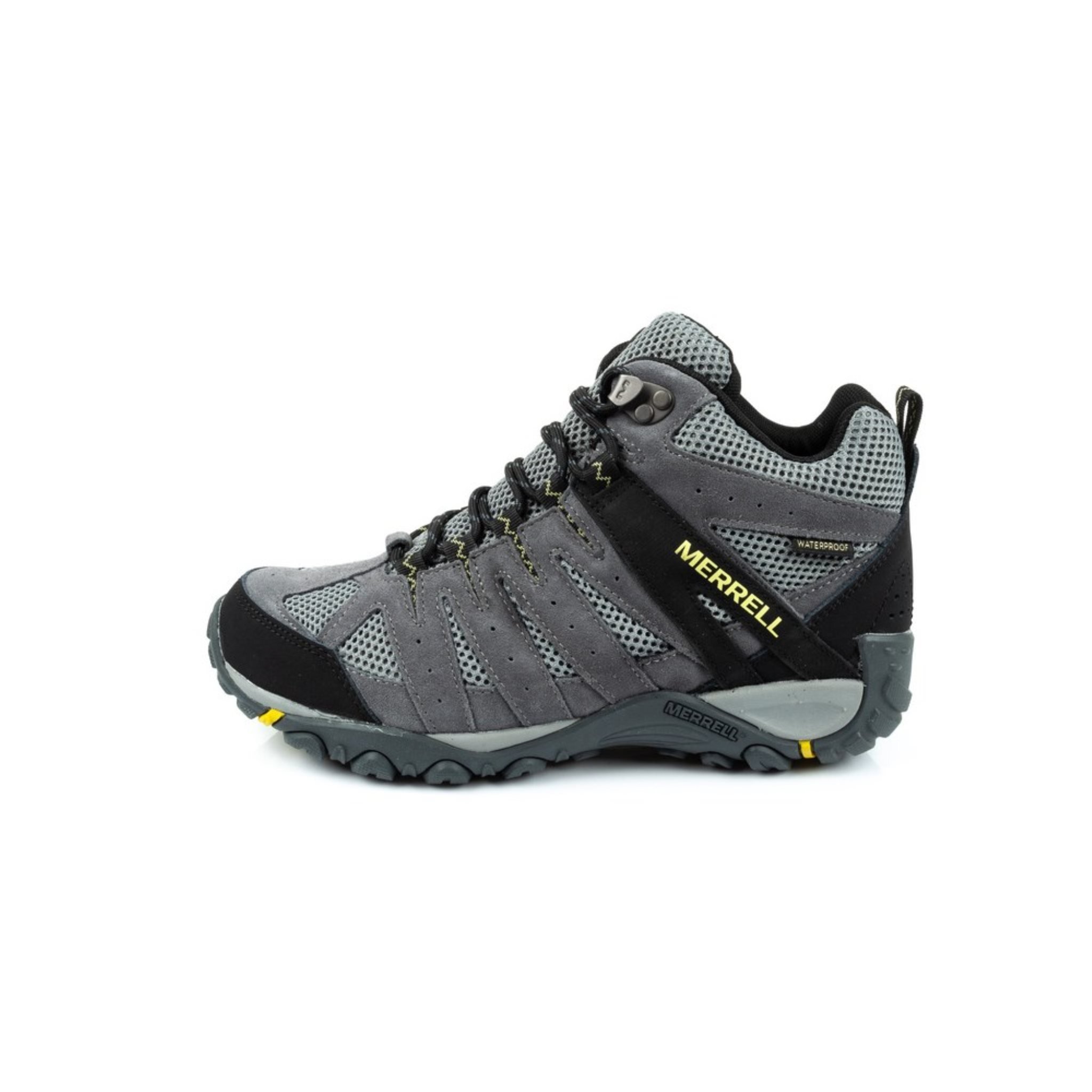 Męskie buty trekkingowe Merrell Men Accentor 2 Vent Mid Wp Turbulence Grey - 44