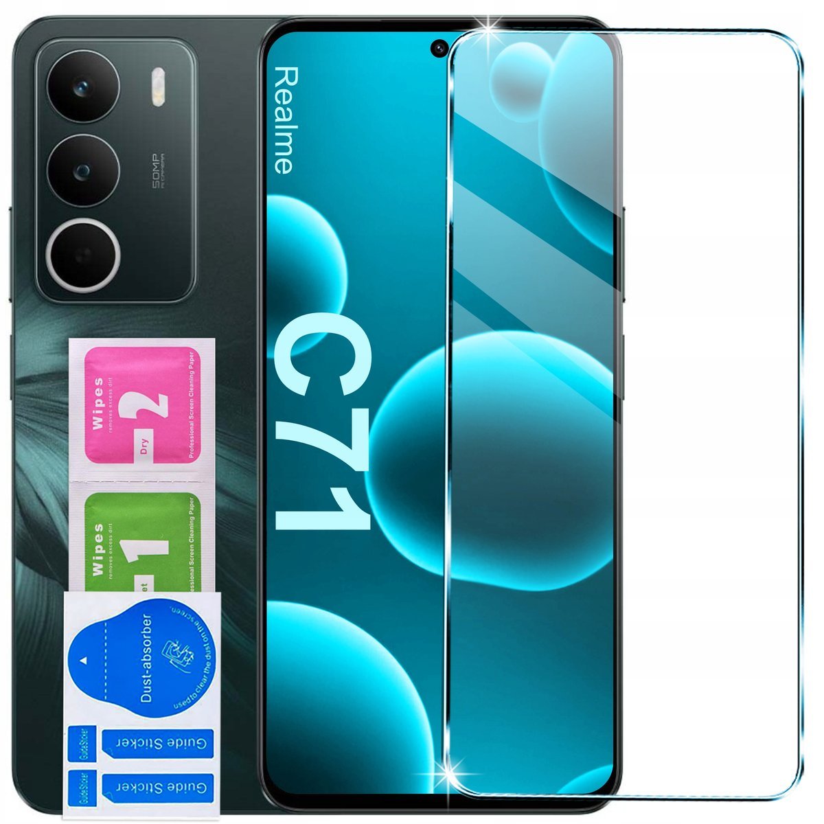 Szkło Hartowane 9H Szybka SZKIEŁKO OCHRONNE do Realme C71
