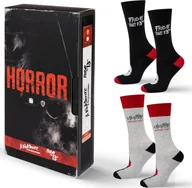 Skarpety termoaktywne - Soxo Zestaw 2x Męskie Damskie Skarpety SOXO horrory w kasecie 3540 - miniaturka - grafika 1