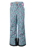 Spodnie narciarskie - Helly Hansen Spodnie narciarskie "Diamond" w kolorze błękitno-jasnoróżowym - miniaturka - grafika 1