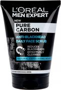 Peelingi i scruby do twarzy - L'Oréal Paris Men Expert Pure Carbon Scrub 100 ml - miniaturka - grafika 1