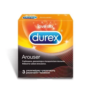 prezerwatywy stymulujące Durex Arouser 12 szt - Prezerwatywy - miniaturka - grafika 1
