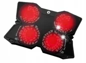 Podkładki chłodzące pod laptopa - Podstawka chłodząca pod laptopa GAMING LED - miniaturka - grafika 1