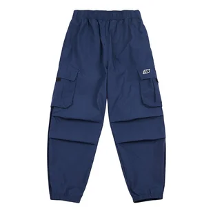 Spodnie dziecięce New Balance LAKB0078NNY granatowe - Spodnie sportowe damskie - miniaturka - grafika 1