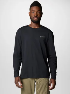 Longsleeve męski Columbia North Cascades Long Sleeve Tee 1834021008 M Czarny (195981693270) - Koszulki męskie - miniaturka - grafika 1