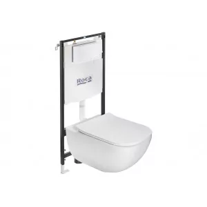 VITALLE A893104731 Zestaw podtynkowy PALO: stelaż, miska i deska - Stelaże i zestawy podtynkowe do WC - miniaturka - grafika 1