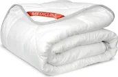 Kołdry - Kołdra Medicline Kołdra całoroczna Koc do spania 200x220cm Biały - miniaturka - grafika 1