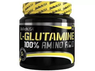 BioTech USA BioTech L-glutamina 500g - Witaminy i minerały dla sportowców - miniaturka - grafika 1