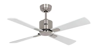 Energooszczędny wentylator sufitowy z pilotem Eco Neo III WiFi 103 cm szczotkowane chromowane łopatki biały / jasnoszary - Wentylatory sufitowe - miniaturka - grafika 1