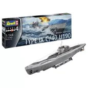 Modele do sklejania - German Submarine Type IX C/40 U190 Revell - miniaturka - grafika 1