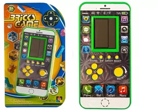 Gra elektroniczna Tetris komórka zielona - Zabawki interaktywne dla dzieci - miniaturka - grafika 1