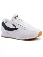 Trampki męskie - Fila Sneakersy Orbit Low 1010263.98F Biały - miniaturka - grafika 1