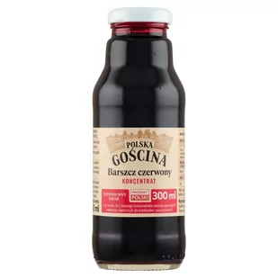 Polska gościna Barszcz czerwony koncentrat 300 ml - Warzywa w marynacie - miniaturka - grafika 1