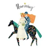 Powieści i opowiadania - Karnet B6 Ślub - Koń - miniaturka - grafika 1