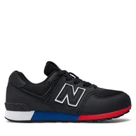 Sneakersy damskie - Sneakersy New Balance GC574MSB Czarny - miniaturka - grafika 1