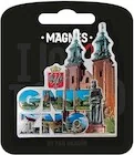 Magnesy - Magnes I love Poland Gniezno ILP-MAG-A-GNIE-08 - miniaturka - grafika 1