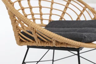 Meble ogrodowe technorattanowe Loreto Beige / Grey - Meble ogrodowe - miniaturka - grafika 8