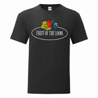 Koszulki męskie - Koszulka męska Vintage z dużym logo Fruit of the Loom L - miniaturka - grafika 1