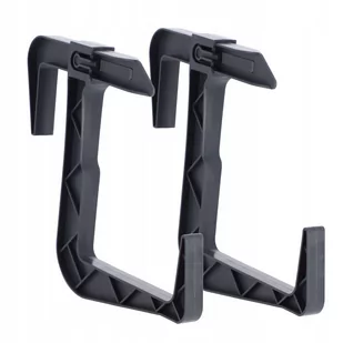 Uchwyt na doniczkę balkonową grafit, 2 szt. - Donice - miniaturka - grafika 1