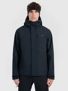 4F Kurtka trekkingowa membrana 10000 męska - czarna 3XL - Kurtki i kamizelki sportowe męskie - miniaturka - grafika 1